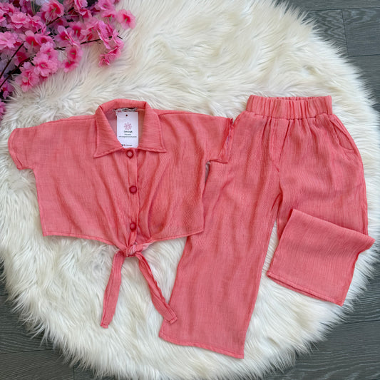 Ensemble rose corail (REF 1840)