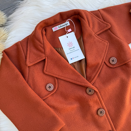 Ensemble manteau, pantalon & pull