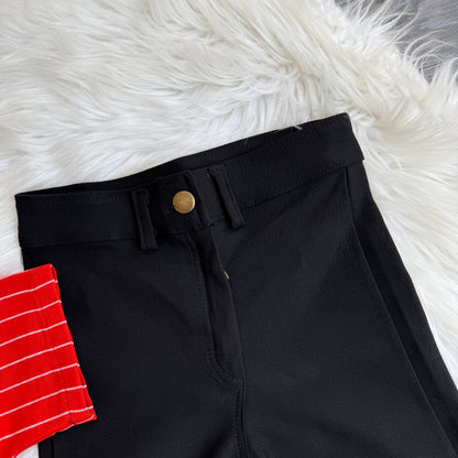 Ensemble 3 pcs jeans noir (Réf 1180)