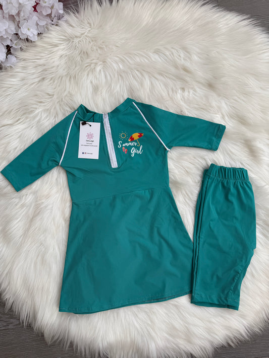 Burkini vert (Réf 920)