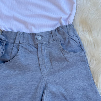 Ensemble 3 pcs bleu (Ref 1670)