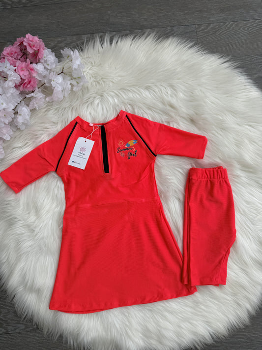 Burkini Orange (Réf 930)