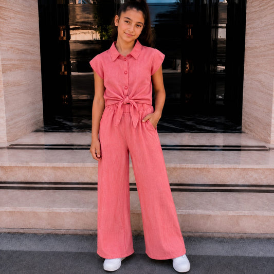 Ensemble rose corail (REF 1840)
