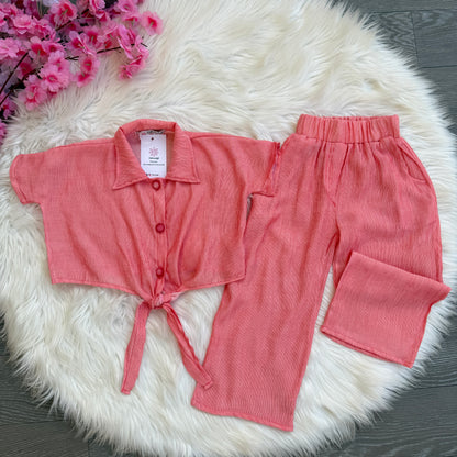 Ensemble rose corail (REF 1840)