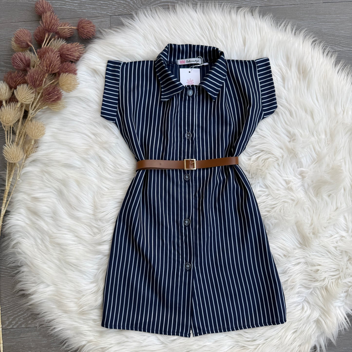 Robe bleu marine (REF 1860)