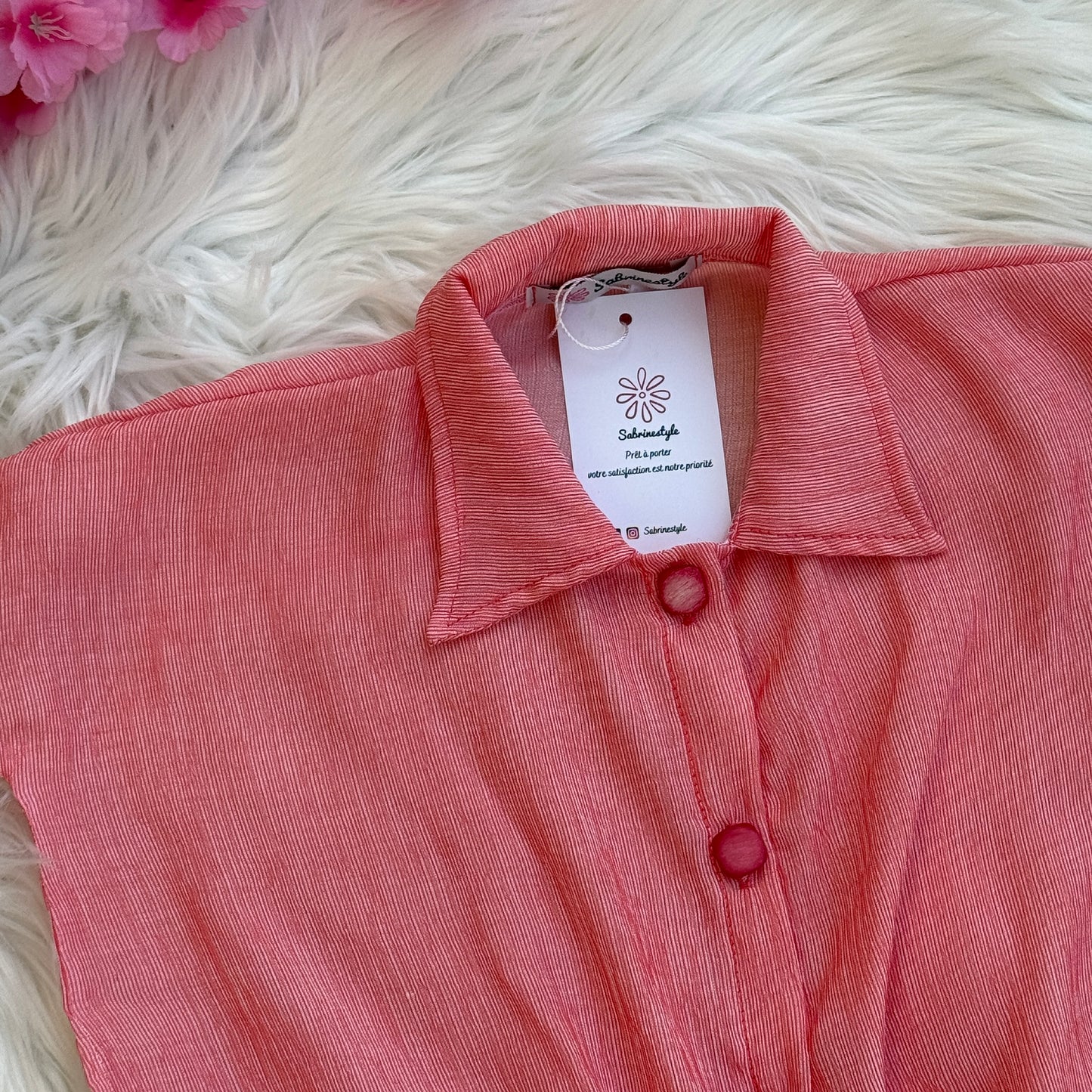 Ensemble rose corail (REF 1840)