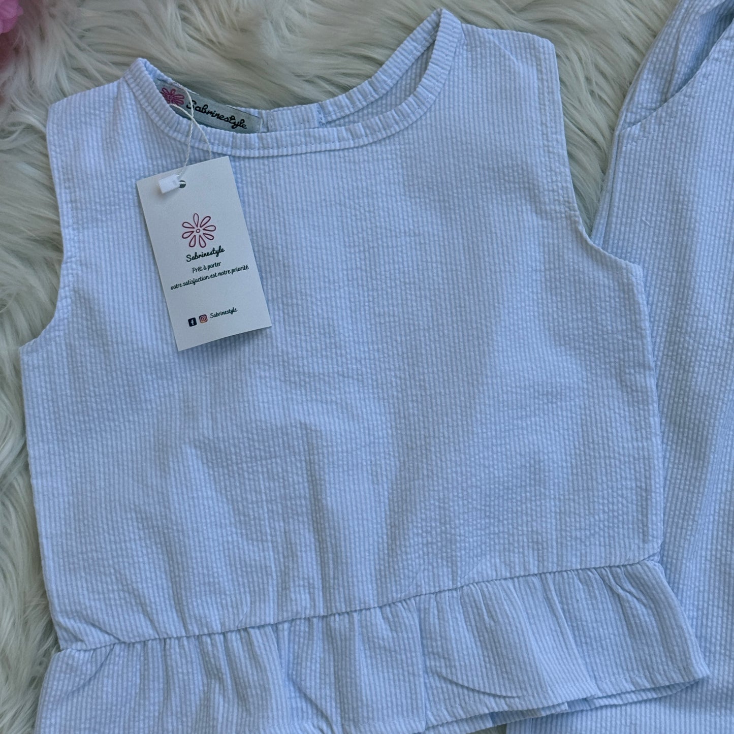 Ensemble Chic bleu clair (Réf 1830)