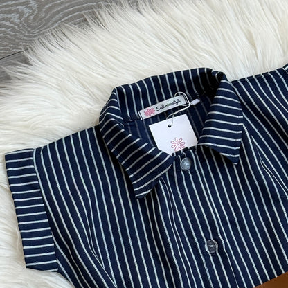 Robe bleu marine (REF 1860)