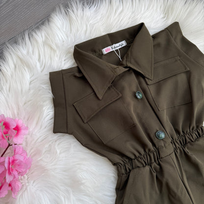 Salopette "safari chic" (REF 1650)