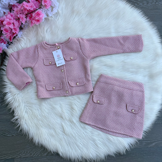 Ensemble veste chanel + jupe (Hiver)