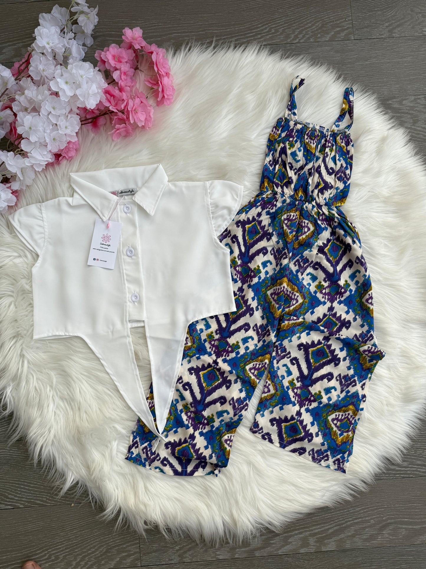 Ensemble combinaison avec chemise