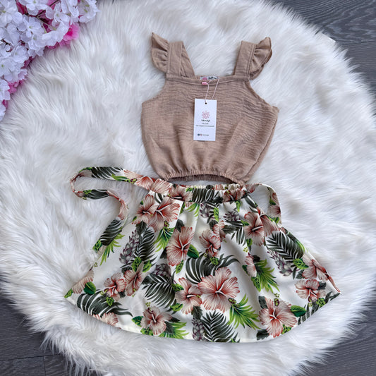 Ensemble jupe avec haut